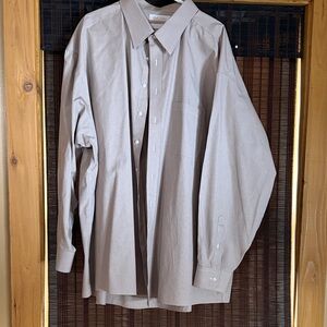 Roundtree and Yorke Gold Label Light tan Dress Shirt